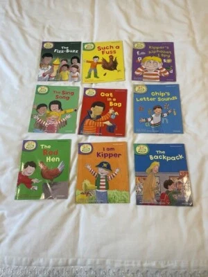 Biff, Chip and Kipper - Phonics - Qty 9 books - Image 1 of 4