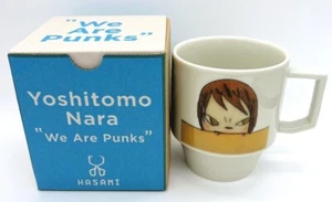 Yoshitomo Nara Big Mug Cup We Are Punks Porcelain Hasami Ware Japan New - Picture 1 of 5
