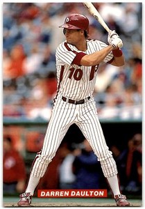 1989 Tastykake Philadelphia Phillies Darren Daulton