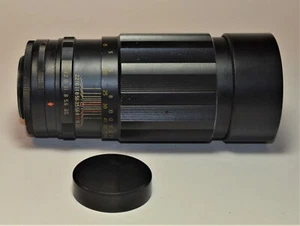 Sears Auto 200mm f:3.5 lens Pentax M42 mount w back cap Made in Japan - Picture 1 of 3