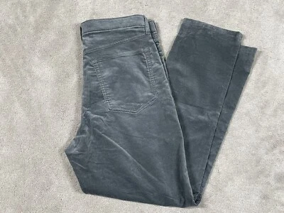 Pantalones Banana Republic Para Hombre 31x28 Gris Cepillado Tiro Alto Calce Ajustado Nuevos con Etiquetas $120 Foto 1 de 4
