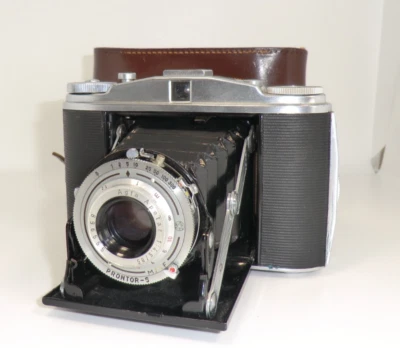 Agfa Isolette II Mittelformat Klappkamera 6x6cm, mit Apotar 85mm f4,5 FK0118 - Bild 1 von 4