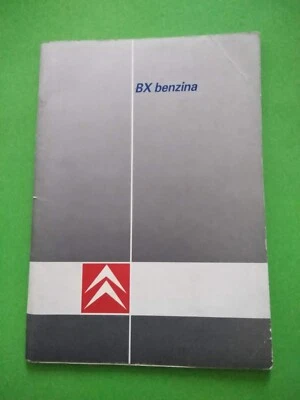 CITROEN BX 11-14-16 BENZINA LIBRETTO USO MANUTENZIONE   07/1988       (302) - Immagine 1 di 4
