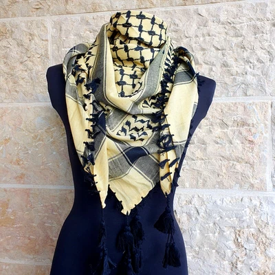 Оригинальный шарф высокого качества Куфия палестинский Шемаг сделано в Палестине - Изображение 1 из 4