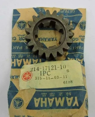 Yamaha DT2 DT3 RT2 RT3 1972-1973 segunda rueda engranaje OEM 214-17121-10 Foto 1 de 4