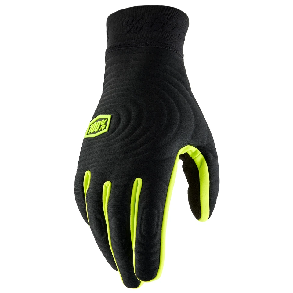 Luvas 100% Brisker Xtreme XL preto/amarelo 5730-0503-07 - Imagem 1 de 1