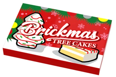 LEGO Personalizado Impreso Árbol de Navidad Snack Pastel Azulejo para Minifiguras y Sin usar, en caja NUEVO Foto 1 de 3