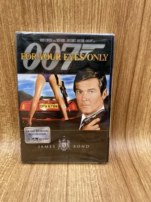 For Your Eyes Only (DVD, 1981, Widescreen) New Factory Sealed Foto 1 de 4