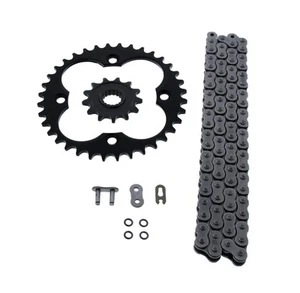 2004 2005 Honda TRX450R 450 R O Ring Chain and Sprocket Black 13/36 94L - Imagen 1 de 4