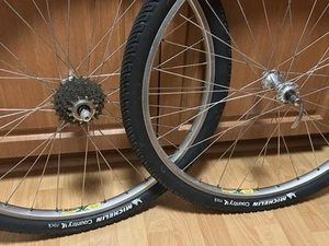 Vintage Campagnolo Record O.R. Off Road 26” Mavic M 231 Wheelset 32H QR 90s MTB - Picture 1 of 24