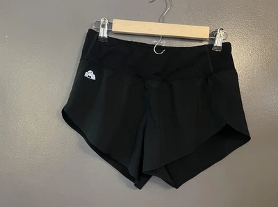 Pantalones Cortos Deportivos Eastern Mountain Para Mujer Medianos Negros Secado Rápido Forrados Bolsillo Foto 1 de 4