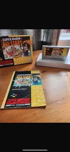 Super Mario All Stars Nintendo SNES Complete In Box with Manual PAL - Picture 1 of 5