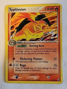 Pokemon TYPHLOSION 17/115 Unseen Forces Non Holo MP - Picture 1 of 2