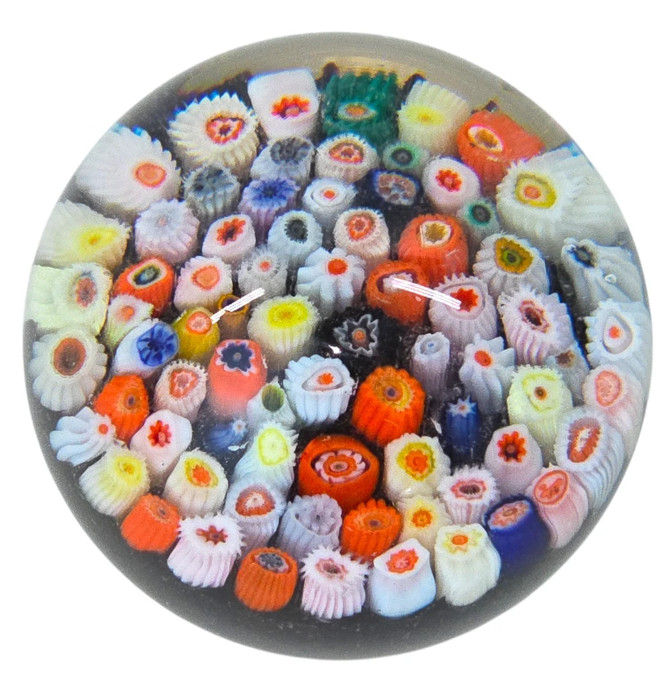 PISAPAPELES MILLEFIORI VINTAGE STRATHEARN ART GLASS 13 OZ CLOSEPACK Foto 1 de 4