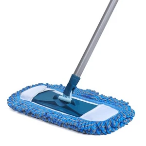 Dust Mop for Hardwood Floors with 57" Long Handle Wet & Dry Mops for Catching... - Picture 1 of 7