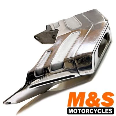 Ducati 749 999 Exhaust Heat Shield, Polished | Genuine Ducati Part 46011161A - Image 1 of 4