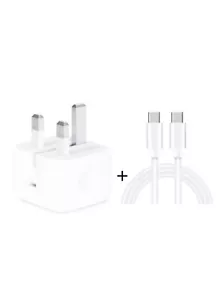 Iphone 15 Iphone 15 Pro Iphone 15 Pro Max Fast Charger Plug and USB-C Cable - Picture 1 of 1
