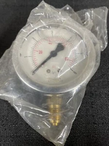 NOSHOK 25-901-1 BAR/PSI G1/4 BOTTOM CONN G1/4 McMaster - Picture 1 of 5