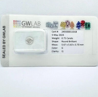 Diamante Natural Certificado - Image 1 of 4