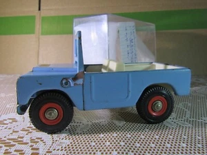 418Y Rare Tri-Ang England Land Rover 86 Blue L 38 Cm Tin + Box JR Parker - Picture 1 of 18