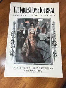 LADIES HOME JOURNAL Magazine January 1900 - Imagen 1 de 5