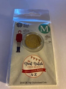 2018 M MACKINTOSH 10p A-Z Alphabet UNCIRCULATED CARDED SEALED ROYAL RRP £10 M - Picture 1 of 1