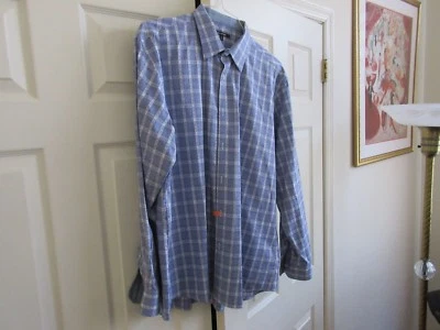 Zagiri , Men's Long Sleeve Shirt , XL ,100% Cotton , Blue/White/Red - Image 1 of 4