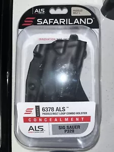 Safariland 6378 ALS RH Concealment Holster for SIG P250 & P320 9/40 FULL SIZE - Picture 1 of 7