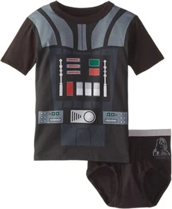JUEGO DE ROPA INTERIOR PARA NIÑOS - STAR WARS TALLA 4 - DC COMICS CAMISETA Y BREVE - Imagen 1 de 1