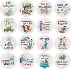 Awesome Vet Stickers (5 Sets X 16 Designs) - Picture 1 of 6