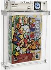 Paper Mario Wata 9.2 A+ Factory Sealed // Nintendo N64 Usa 2000