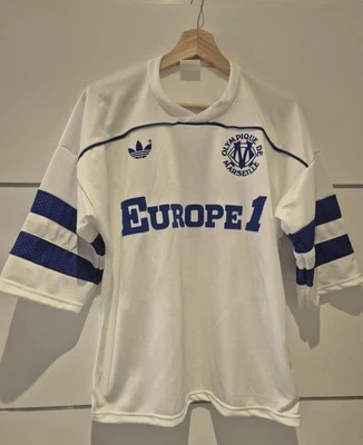 Maillot OM Marseille Papin Coupe D'Europe Saison 1987-1988 - Photo 1/4