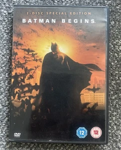 Batman Begins 2 Disc Special Edition DVD European Import PAL 2 Region B - Picture 1 of 5