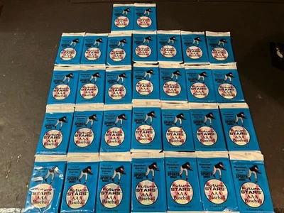 O105.  Lot New 1990 Pro Cards Minor League Baseball Sealed Packs 30 Total  - Image 1 of 2