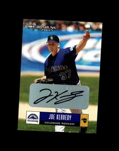 2005 Donruss #172 Joe Kennedy Auto - Picture 1 of 2