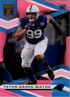 2020 Elite Pink #144 Yetur Gross-Matos - FB - Image 1 of 2