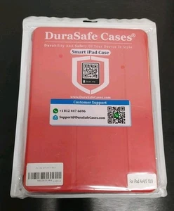 DuraSafe Cases Smart iPad Case For iPad Air 4/5 10.9" - Red - Photo 1 sur 5