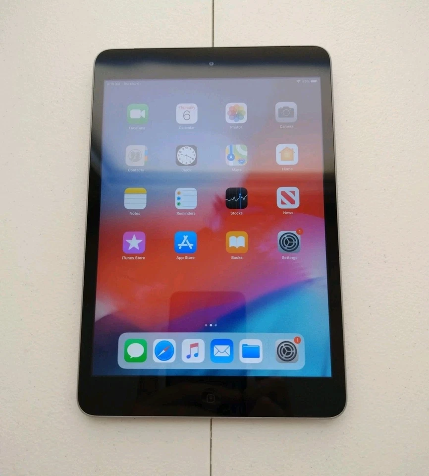Apple iPad Mini 2nd Generation 16GB Silver Model A1490 - WiFi + 4G - Reset✅ - Image 1 of 4