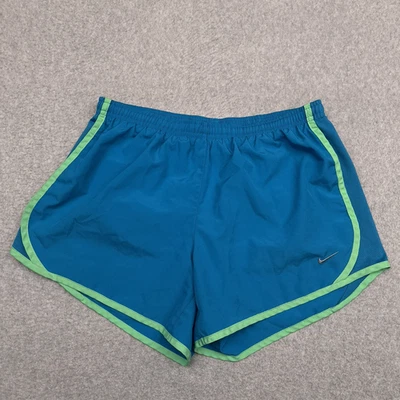 Nike Dri-Fit Tempo Running Shorts Girls XL Blue Lightweight Brief Lined 455912 - Image 1 of 4