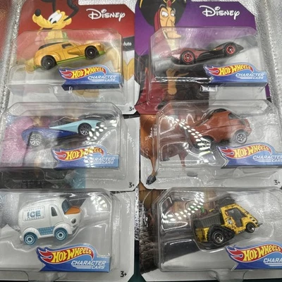 Disney Character Cars. Hotwheels. Series 5. Full Set. 1/6-6/6 - Image 1 of 4