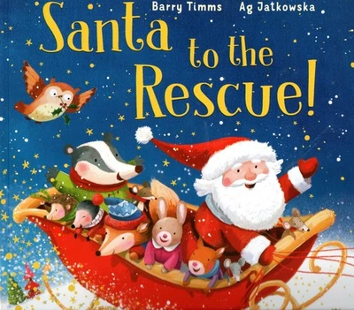 SANTA TO THE RESCUE - BRAND NEW Christmas Picture Book - Image 1 of 4