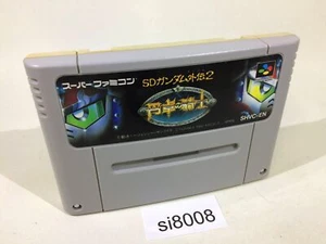 SI8008 SD Gundam Gaiden 2 Entaku no Kishi SNES Super Famicom Japan - Picture 1 of 2