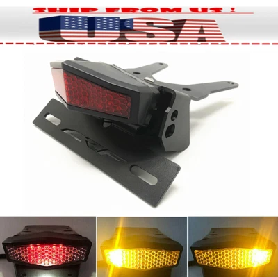 For HONDA CRF250L 12-2021 Fender Eliminator LED Integrated Tail Light Turn Signl - Image 1 of 4