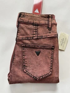 Pantalones de mezclilla para mujer Guess de gran altura súper ajustados talla 26 - Imagen 1 de 10