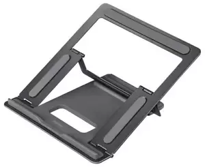 Adjustable Metal Laptop Stand up to 15.4", Black - 00053048 - Picture 1 of 4