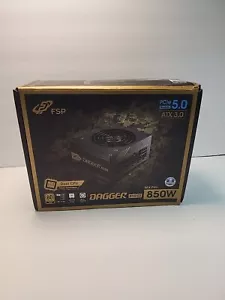 FSP Dagger Pro 850 W 80 Plus Gold alimentatore completamente modulare alimentatore con cavi - Foto 1 di 7