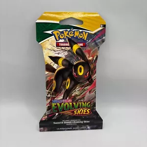 Pokemon TCG - SWSH Evolving Skies Paquete de refuerzo con funda (arte aleatorio) - Nuevo/sellado - Imagen 1 de 1