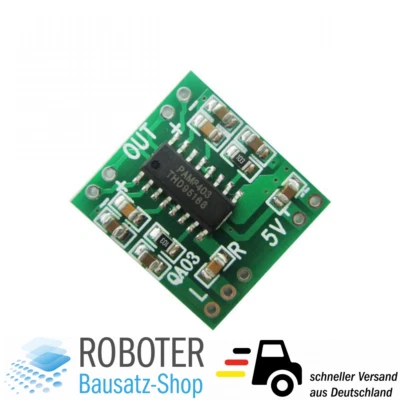 PAM8403 Mini Audio Verstärkerplatine 2 * 3W Arduino DIY-Elektronik
