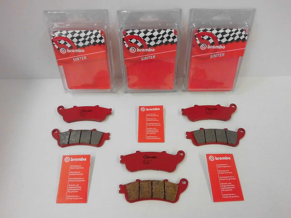 Brembo Bremsbeläge Bremsklötze vorne + hinten Honda CBR 1100 XX SC35 Blackbird - Bild 1 von 1