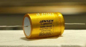 Für Jensen 200UF 500V Elektrolytkondensator 35*49mm - Bild 1 von 4